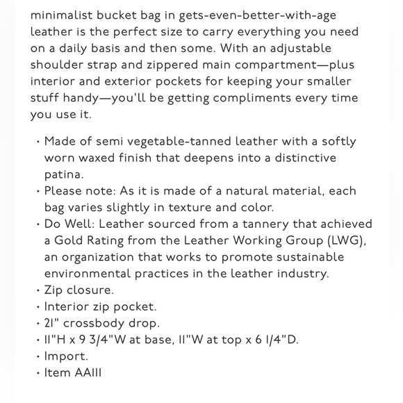 Bucket Bag - Picture 7 of 7